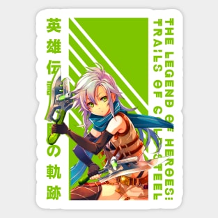 Fie Claussell | Trails Of Cold Steel Sticker